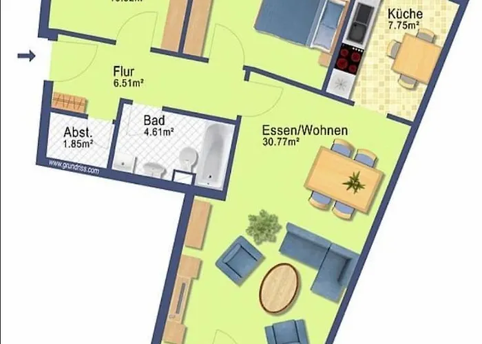 Ruhige 3 Eg Naehe Vw, Klinikum, Im Zentrum * Wolfsburg